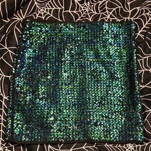 Steetchy Mermaid Sequin Skirt, M/L